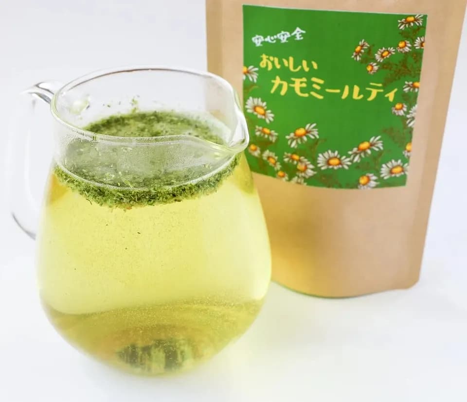 安心の宮崎県自家栽培・ 無農薬ハーブティー＜カモミール＞優しい朝