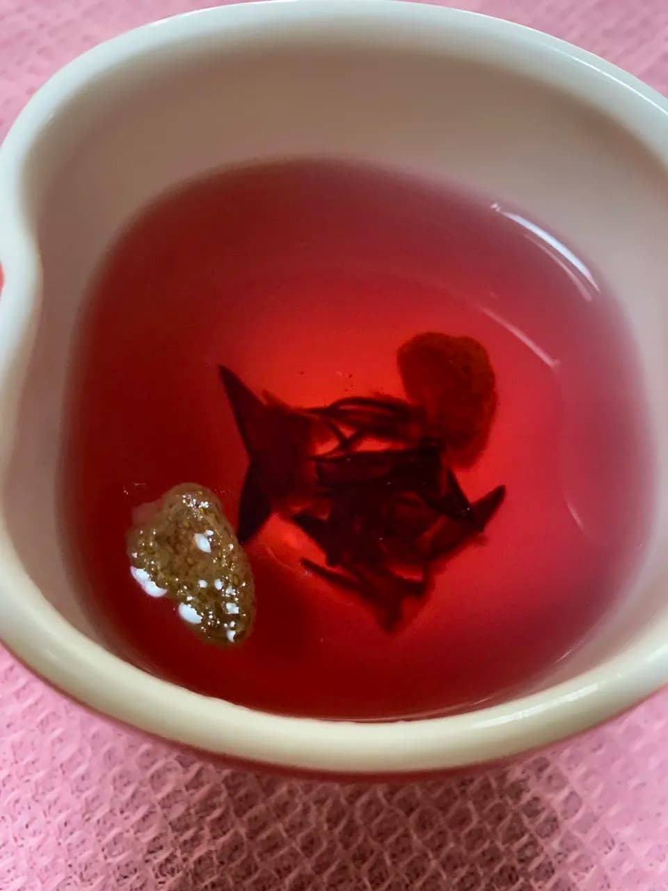 農薬・肥料不使用　苺とローゼルのお茶