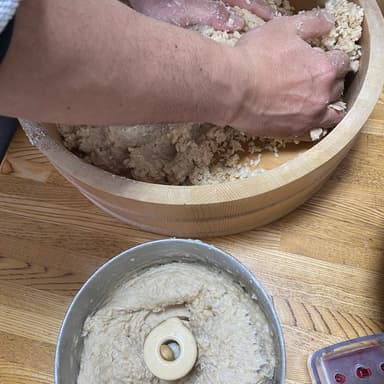 寒仕込み手前味噌