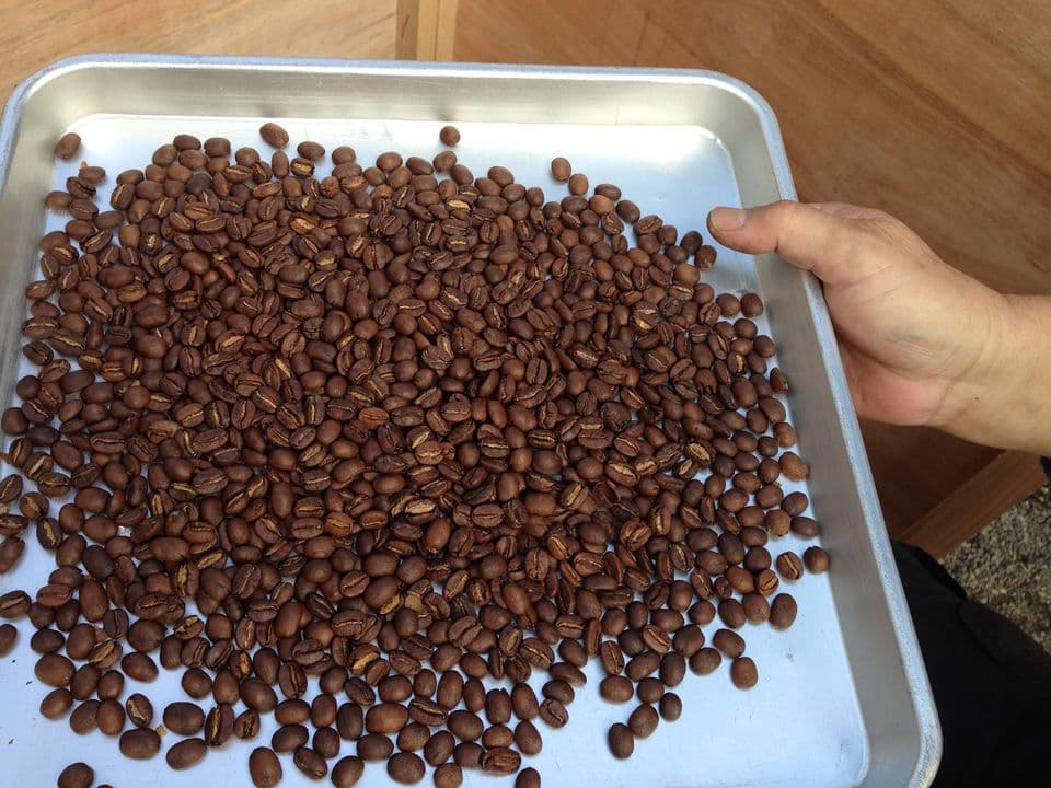 無農薬有機栽培コーヒー豆（完全炭火焙煎）