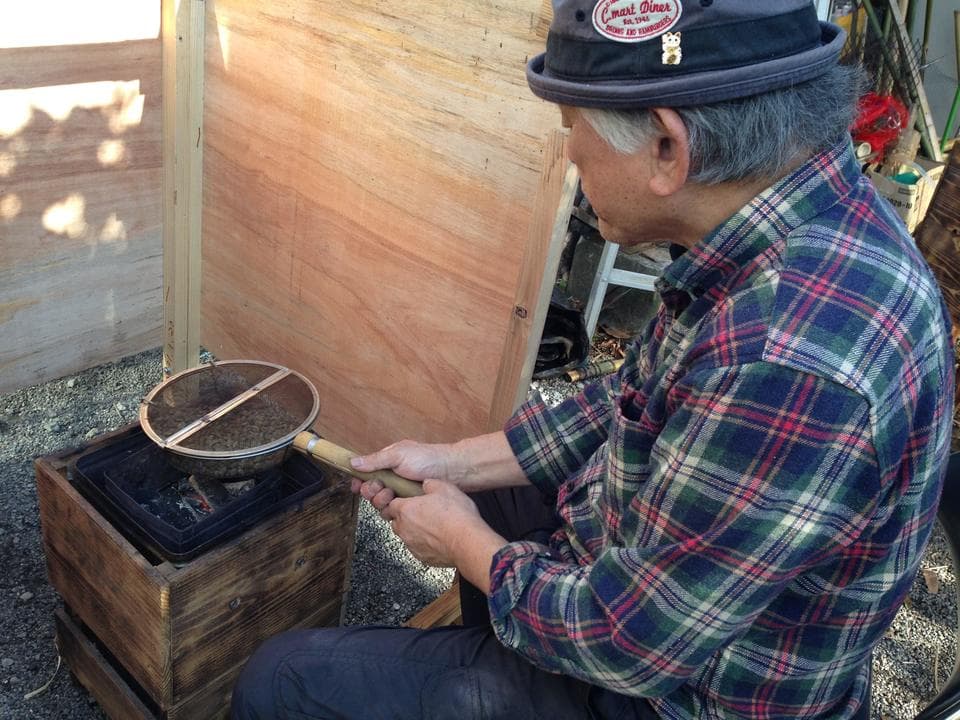 無農薬有機栽培コーヒー豆（完全炭火焙煎）