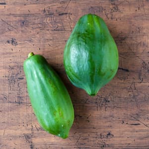 青パパイヤ(農薬、化学肥料無使用) 約1Kg(1〜2個)の口コミ・レビュー(YOKOさん)