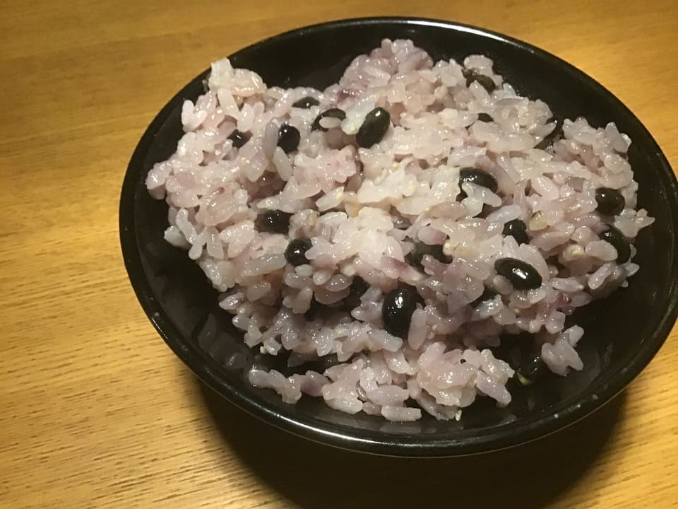 馬耕・自然栽培　黒千石大豆