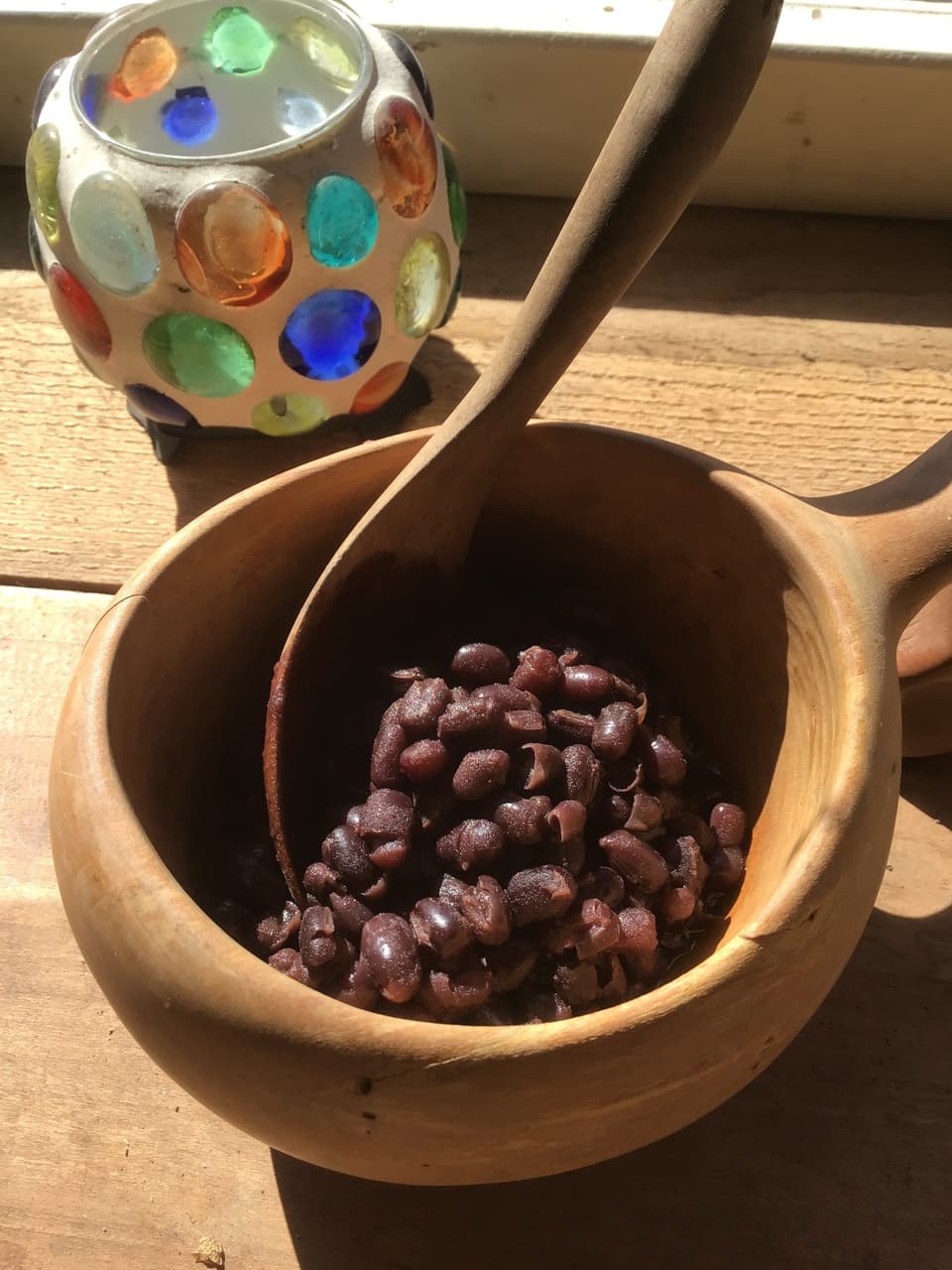 馬耕　自然栽培　黒小豆