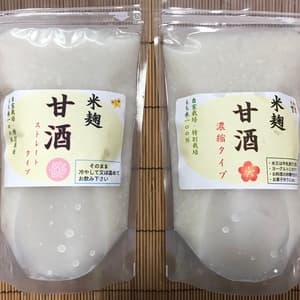手作り甘酒（無添加、ノンアルコール）自家特別栽培のもち米100%と麹
