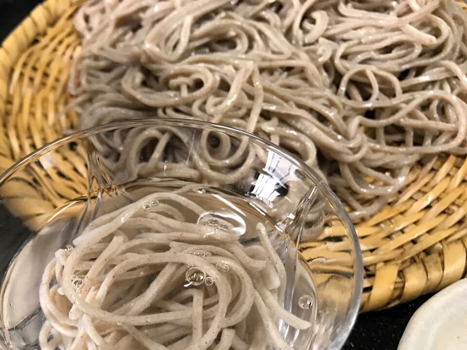 生そば（無農薬、無化学肥料栽培、無添加加工）