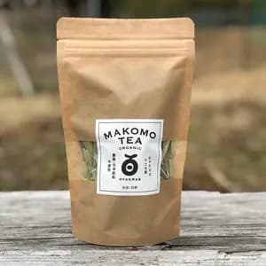 自然栽培のマコモ茶（農薬・肥料・除草剤など不使用栽培のマコモの葉を使用)
