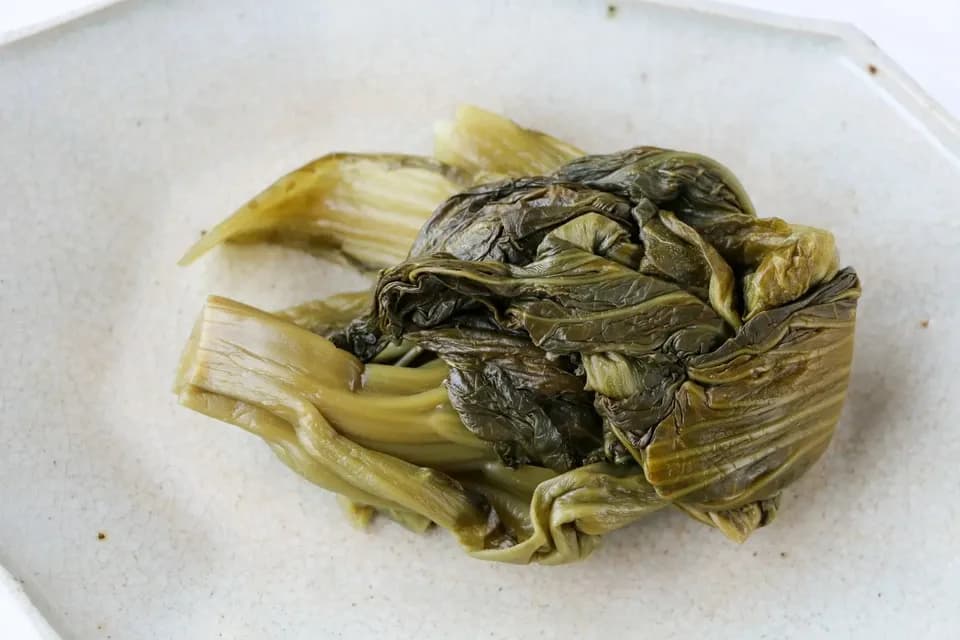 無農薬自家栽培＜高菜漬け＞無添加手作りじっくり熟成