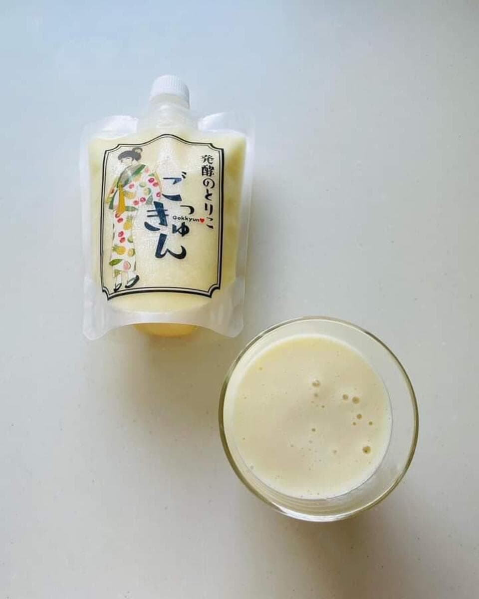 糀菌が活きてる❗生甘酒スムージー（パインアップル）