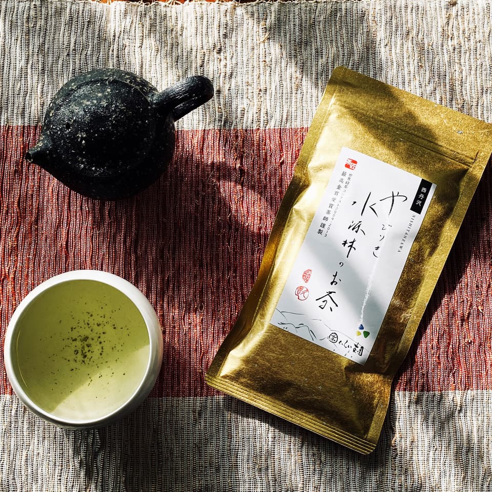 【贈り物に】やどりき水源林のお茶 ギフトセット(箱詰:100g×3袋入り)