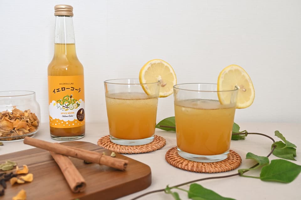 【送料込】すぐ飲めるイエローコーラ(250ml) 6本セット＜スパイス農家の手作りクラフトコーラ(保存料・着色料・香料不使用)＞