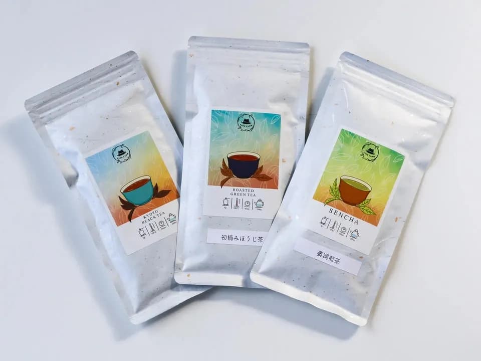 化学肥料農薬不使用栽培＜自然に寄り添うお茶の時間セット＞京都和束産　【メール便対応】