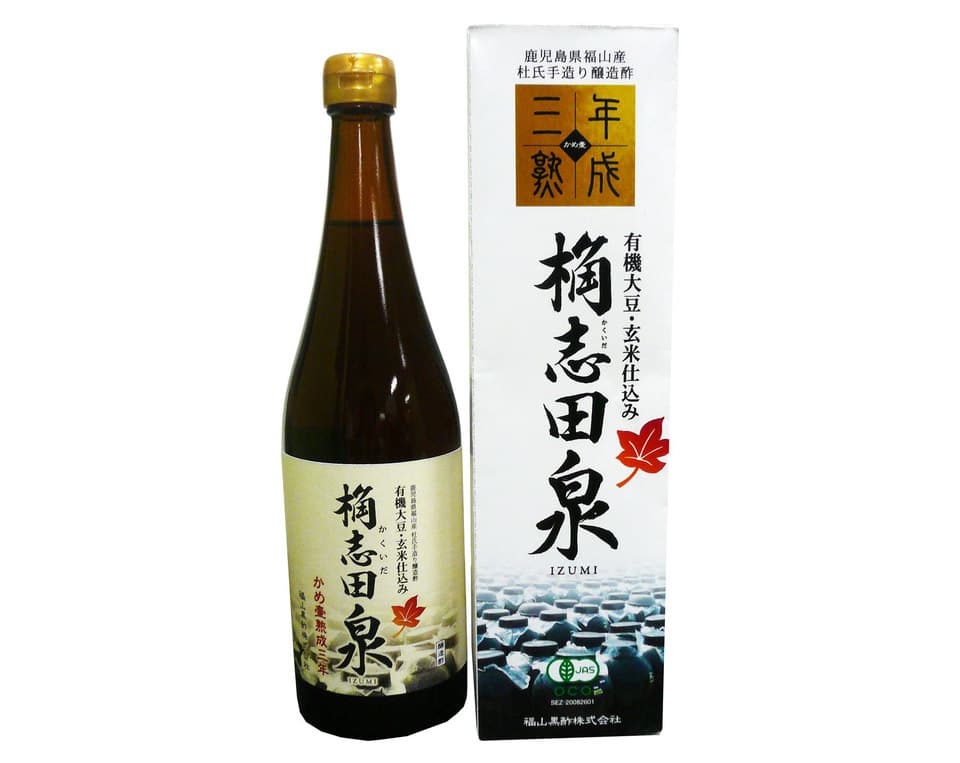 三年熟成【桷志田 泉】 有機大豆・有機玄米仕込み 