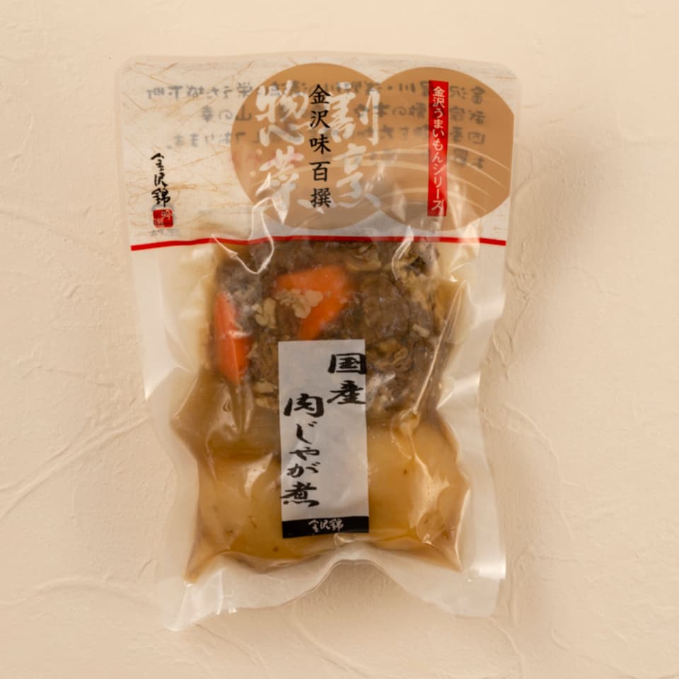 金沢おばんざいセット〈国産肉じゃが煮・いいだこと里芋の煮付・ぶり大根・小車麩のすきやき煮〉やさしい味に仕上げた安心惣菜詰め合わせ4種