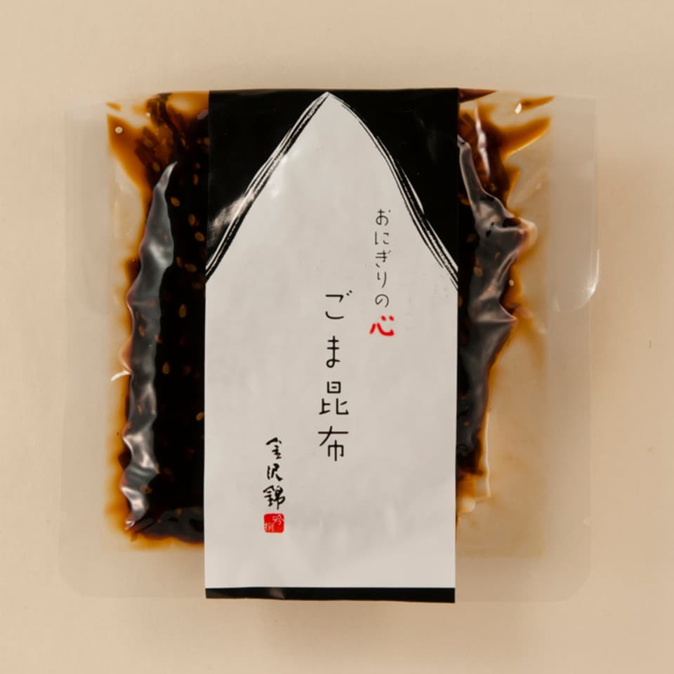 食品添加物不使用で安心ごはんのお共〈やさしい味に仕上げたおにぎりの心・昆布佃煮〉たらこ昆布・かつお昆布・しいたけ昆布・ごま昆布