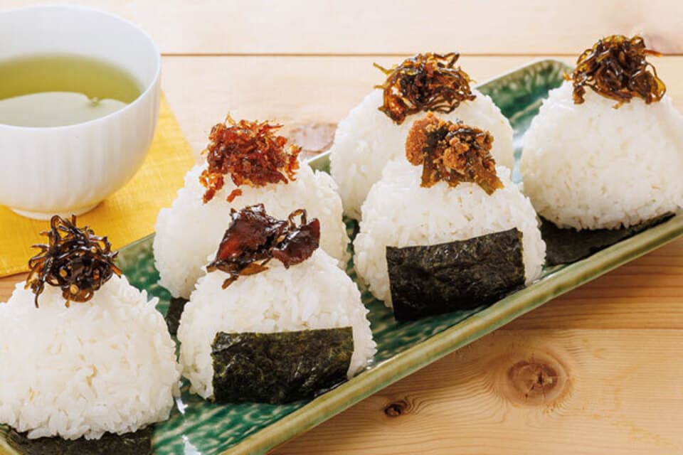 ごはんをよりおいしく〈やさしい味に仕上げたおにぎりの心セット〉食品添加物不使用で安心ごはんのお供詰め合わせ６種たらこ昆布・かつお昆布・しいたけ昆布・ごま昆布・生姜昆布・梅昆布