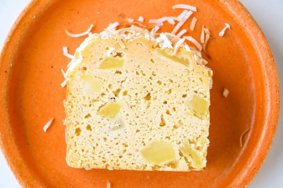 グレインフリーケーキブレッド【ココナッツ＆パイン】穀物・小麦・米粉・白砂糖・乳製品不使用