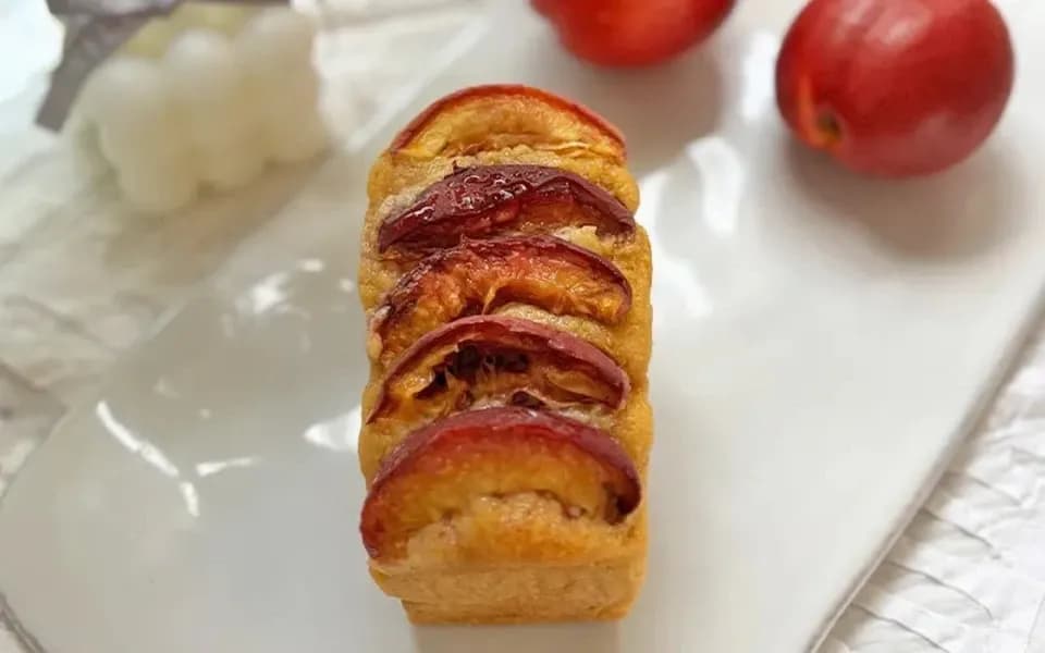 【販売・出荷期間限定】グレインフリーケーキブレッド＊信州産ネクタリン（穀物・小麦・米粉・白砂糖・乳製品不使用）