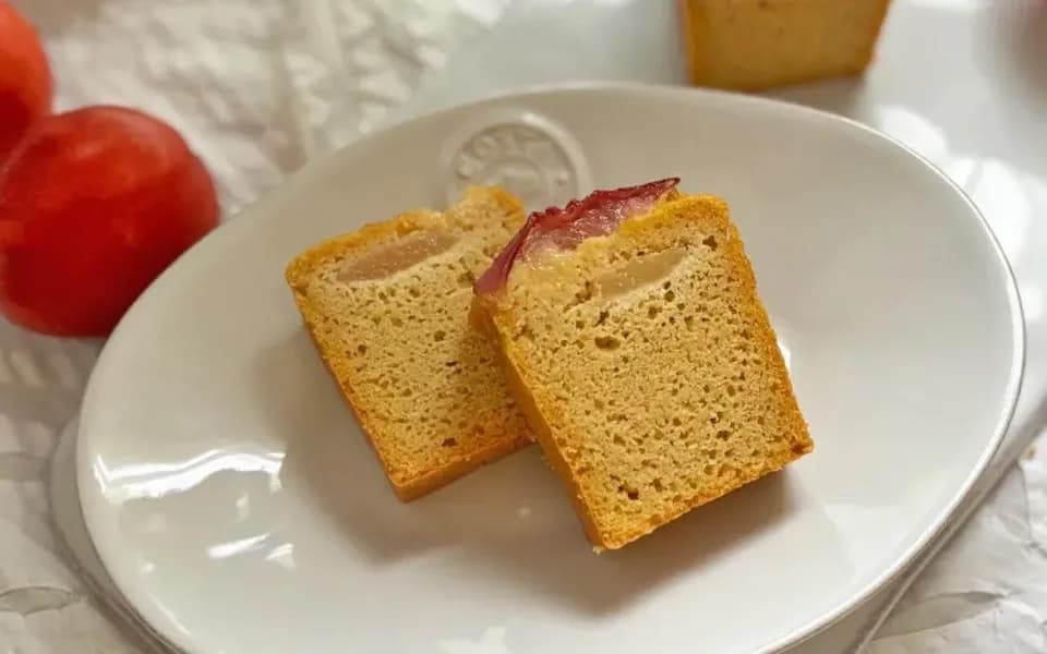 【販売・出荷期間限定】グレインフリーケーキブレッド＊信州産ネクタリン（穀物・小麦・米粉・白砂糖・乳製品不使用）