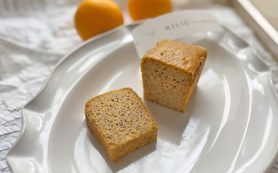 グレインフリーケーキブレッド【ボイルドレモン】穀物・小麦・米粉・白砂糖・乳製品不使用