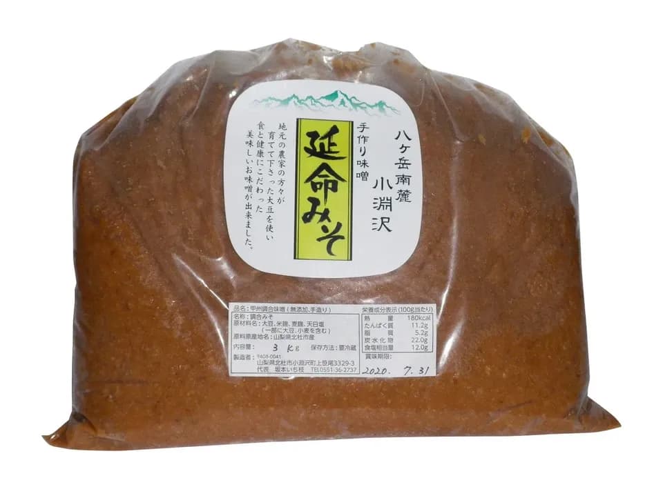 無添加手作り 延命味噌