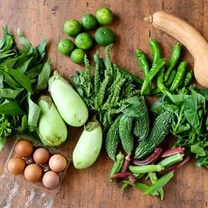 農薬・化学肥料不使用、自然栽培＜阿波の玉手箱＞お野菜と平飼たまご。徳島のおいしいもの詰め合わせ【夏野菜が少しずつ始まりました】