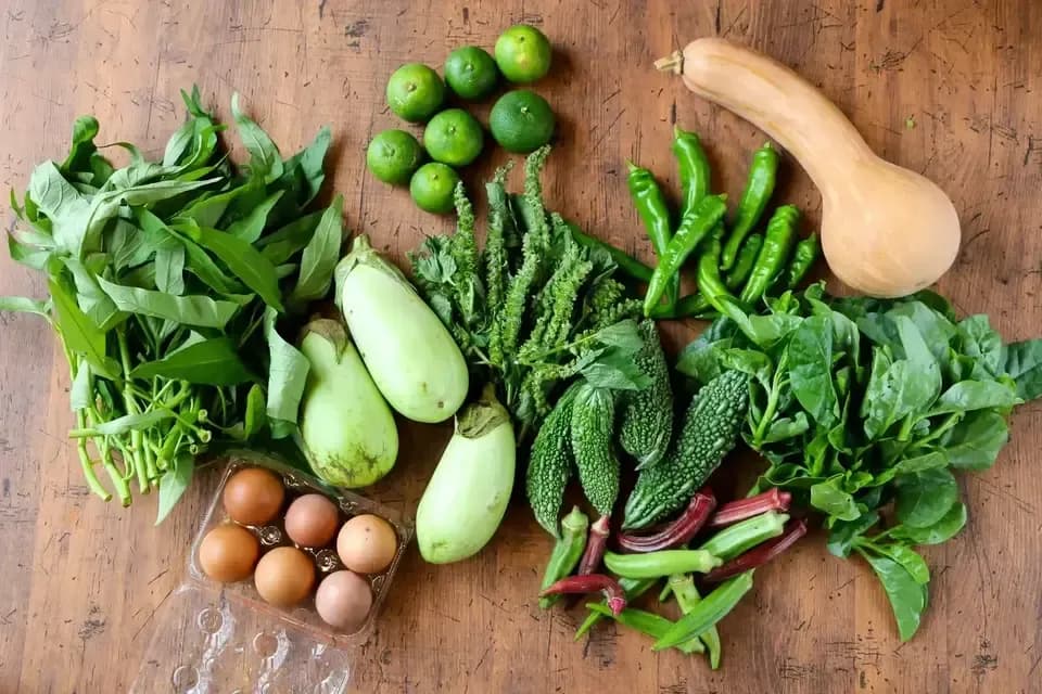 農薬・化学肥料不使用、自然栽培＜阿波の玉手箱（薪窯カンパーニュ）＞お野菜と平飼たまご。徳島のおいしいもの詰め合わせ