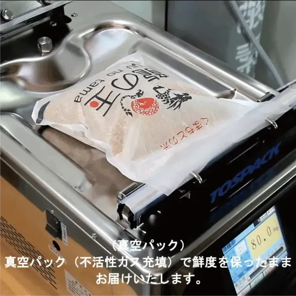【令和7年度産】真空パックの有機JAS米（11月より出荷予定）