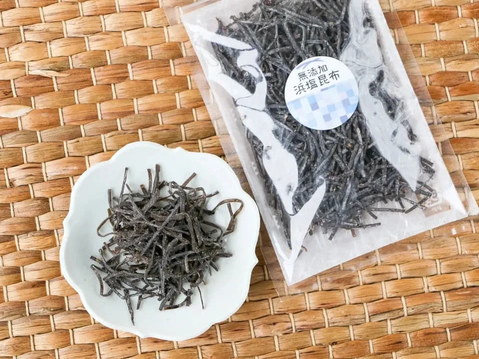 【体に優しい無添加の塩昆布：浜塩味(プレーン)】昆布を味わう素朴なお味