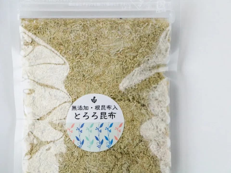 無添加・北海道産の根昆布入とろろ昆布