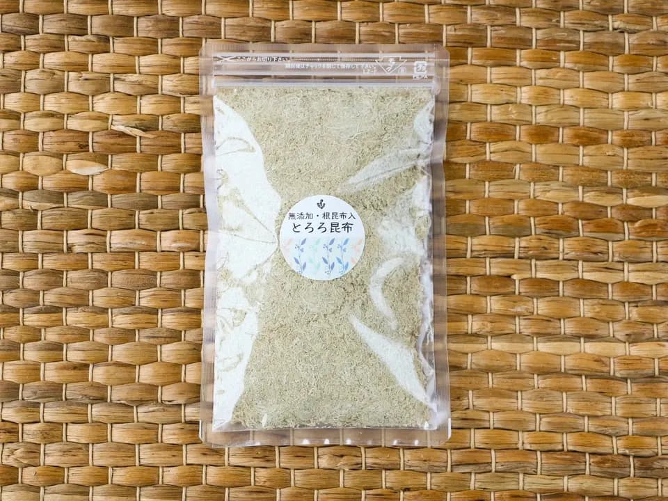 無添加・北海道産の根昆布入とろろ昆布