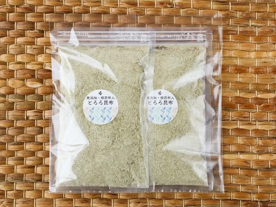 無添加・北海道産の根昆布入とろろ昆布