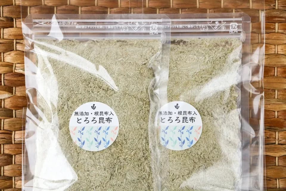 無添加・北海道産の根昆布入とろろ昆布
