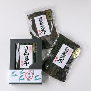 北海道産天然出し昆布詰め合わせ