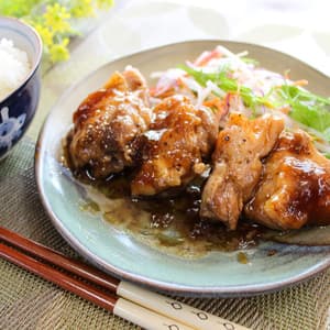 ポイントは根昆布粉末！鶏の照り焼き