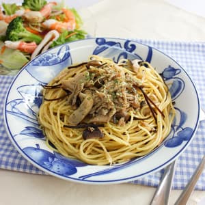 ツナときのこの和風パスタ