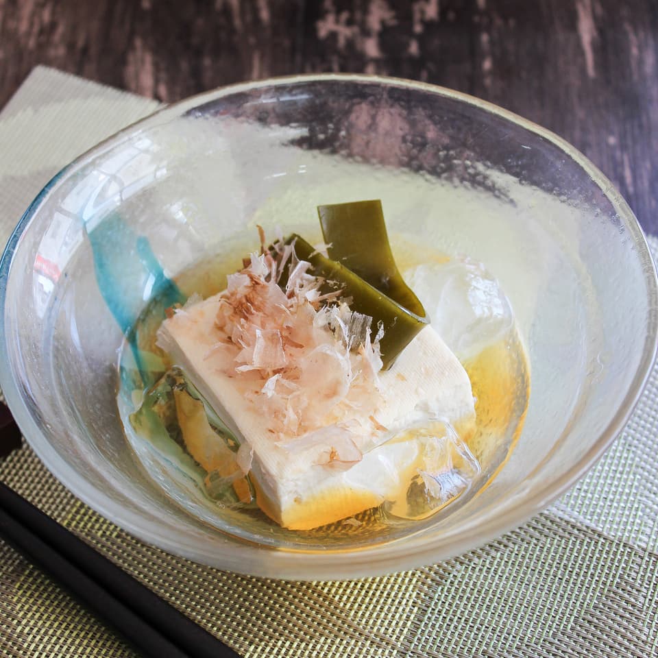 昆布だし冷奴
