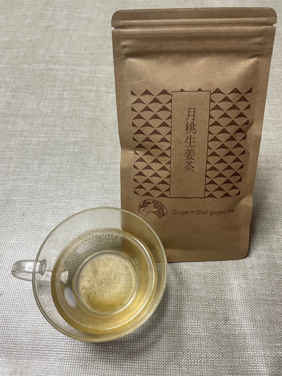 農薬・化学肥料不使用＜月桃生姜茶＞自家栽培生姜と与論島の月桃