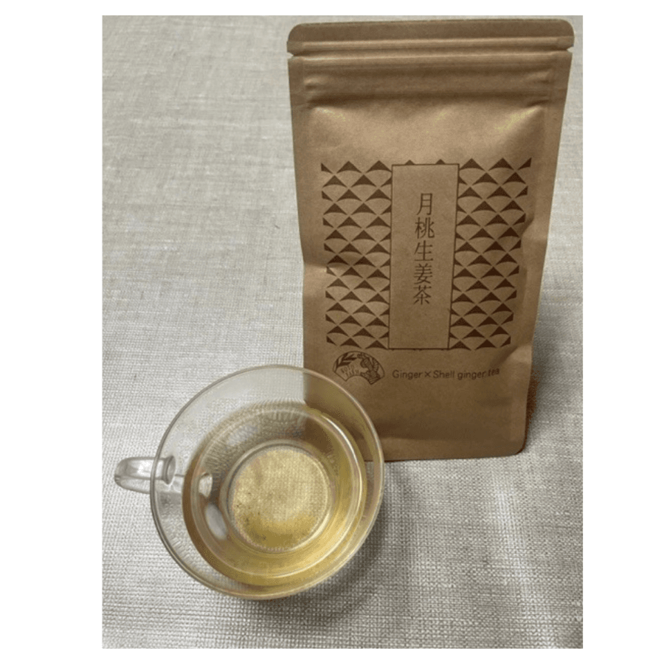 農薬・化学肥料不使用で自家栽培生姜のお茶とちっぷのギフトセット
