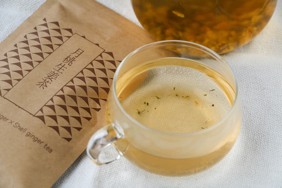 農薬・化学肥料不使用＜月桃生姜茶＞自家栽培生姜と与論島の月桃