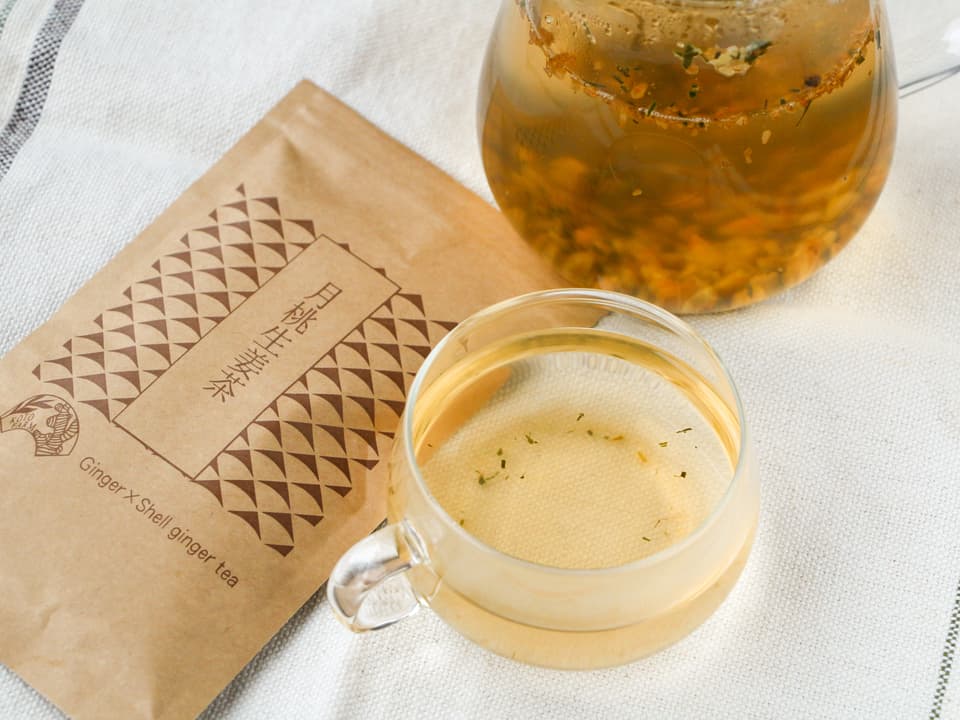 農薬・化学肥料不使用で自家栽培生姜のお茶とちっぷのギフトセット