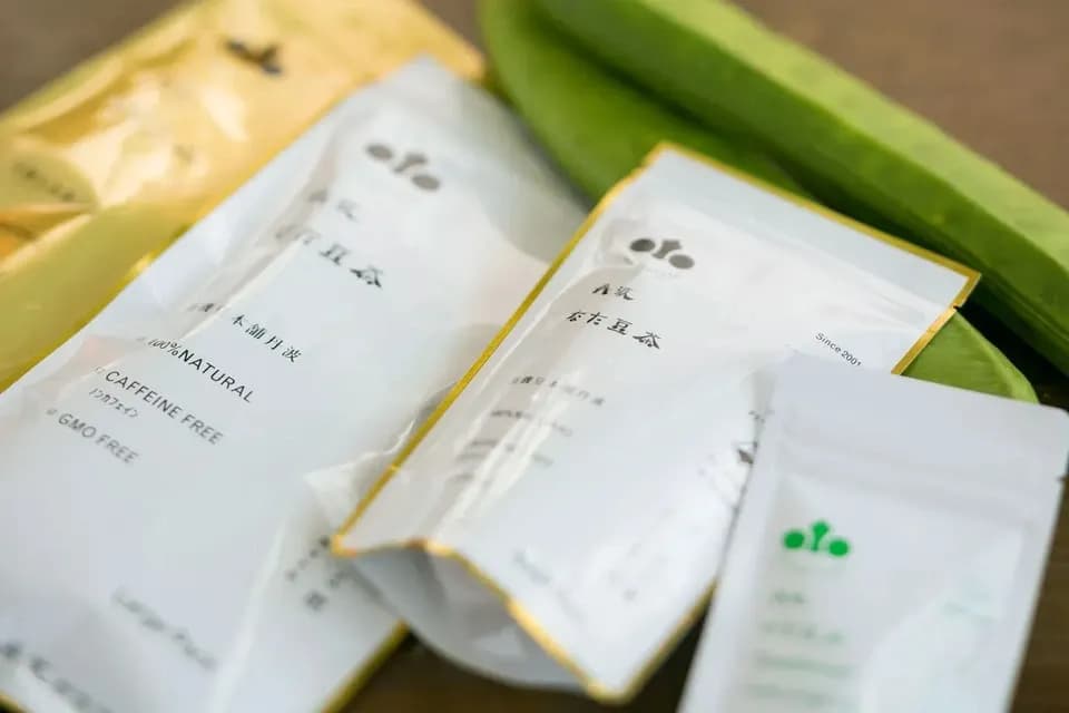 丹波なた豆茶 [無農薬・無化学肥料] ノンカフェイン 丹波なた豆茶のお