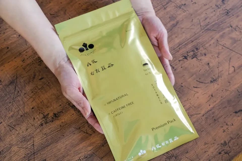 丹波なた豆茶 [無農薬・無化学肥料] ノンカフェイン 丹波なた豆茶のお