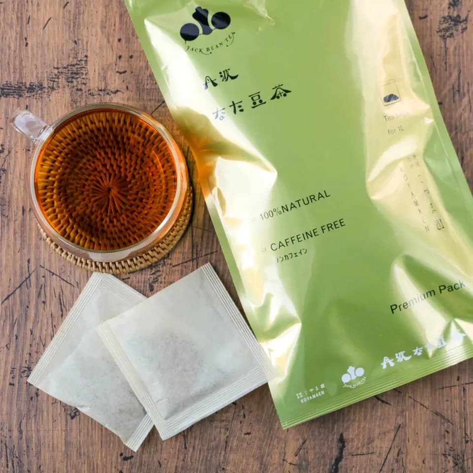 丹波なた豆茶 [無農薬・無化学肥料] ノンカフェイン 丹波なた豆茶のお