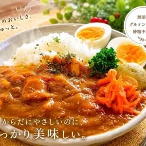 お中元【夏のご挨拶に】うま味たっぷり!!厳選4種のスパイスカレーの食べ比べセット ＜無添加・グルテンフリー・砂糖不使用＞ 　