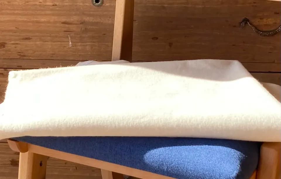 ＜白うさぎのネル生地＞一切無化学処理のオリジナル生地