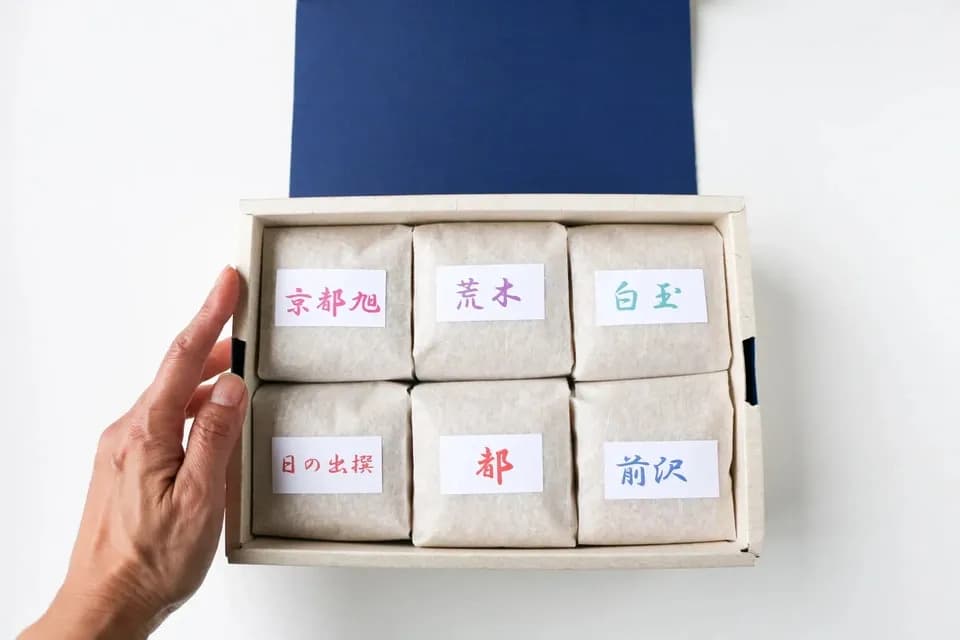 希少な在来種を味わう＜天日干し玄米6品種食べ比べセット＞農薬・肥料・除草剤不使用