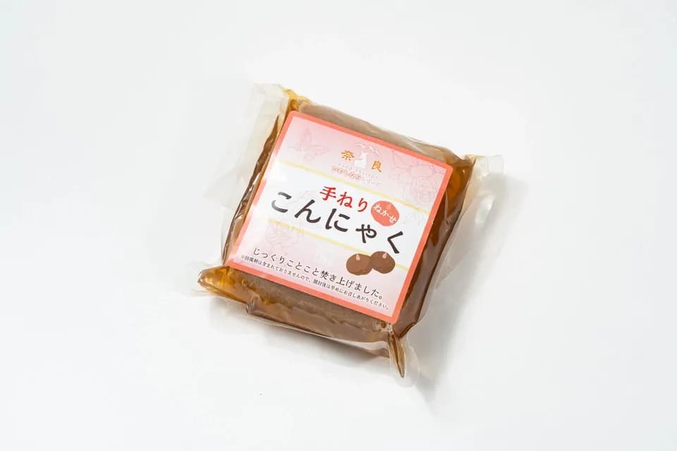 じっくりコトコトかまど炊き!!手ねりねかせこんにゃく　4食セット