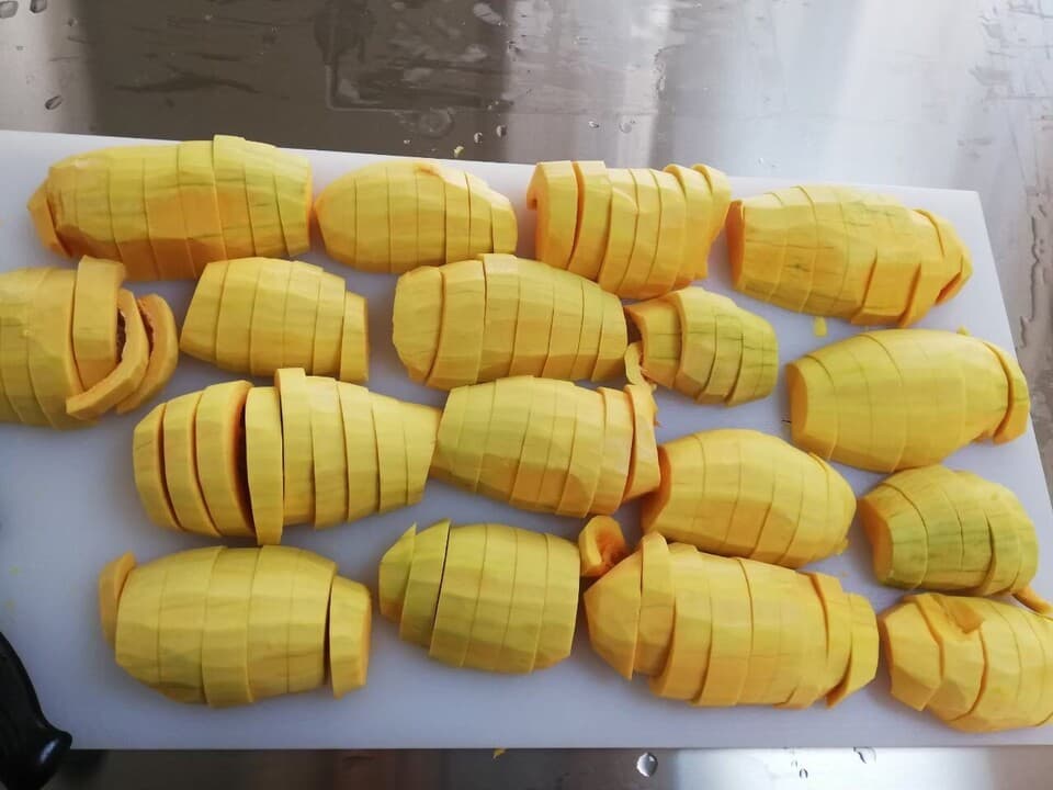 [無添加]自然栽培鶴首かぼちゃで作った☆かぼちゃちっぷ