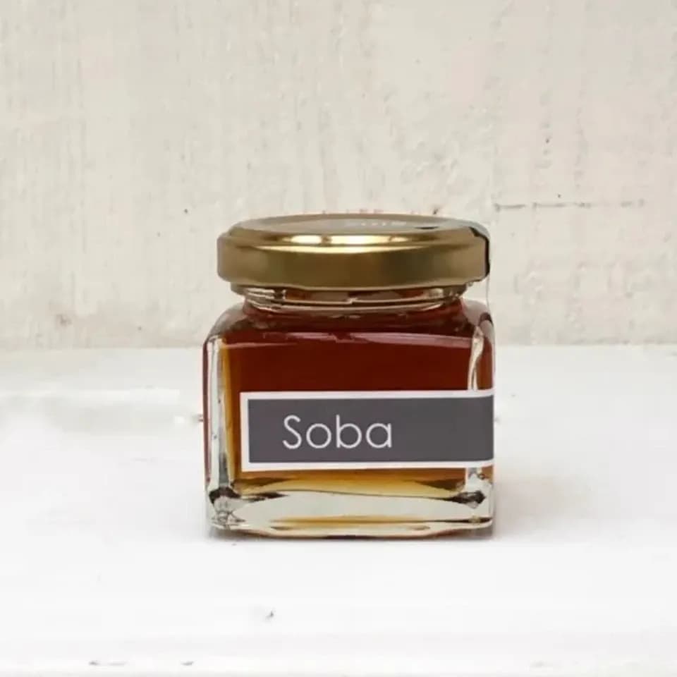 《非加熱・無投薬》自然養蜂で採取したオーガニックそば畑の蜂蜜 「Soba（ソバ）」